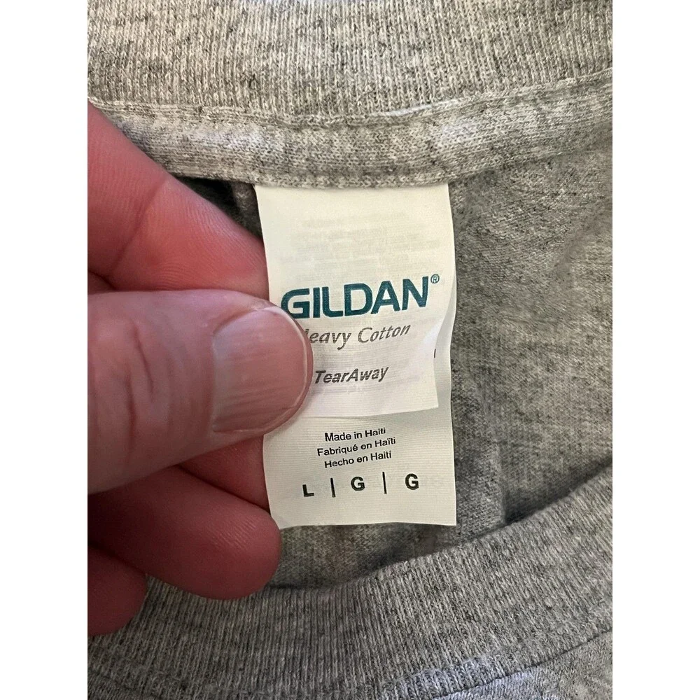 Gildan Engineer's Motto Shirt Mens Large Gray Funny Engineering Graphic Tee - Picture 5 of 6